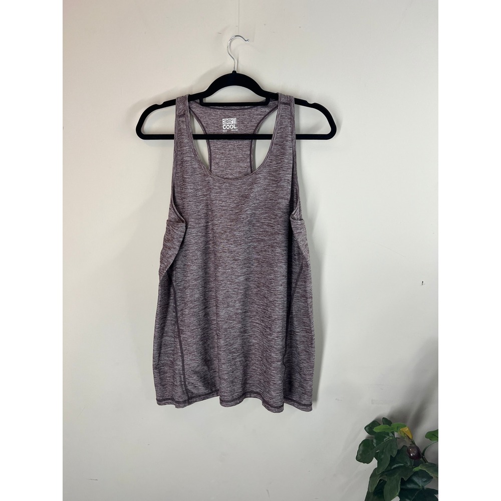 Womens Athletic Tank Top Racerback Sleeveless Workout Gym Activewear Shirt